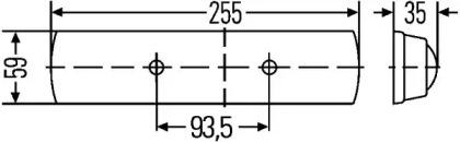 Hella 2JA 007 373-011 Освещение салона