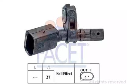 Facet 21.0011 Датчик ABS Facet 21.0011 Датчик ABS