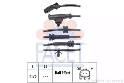 Facet 21.0071 ABS sensor