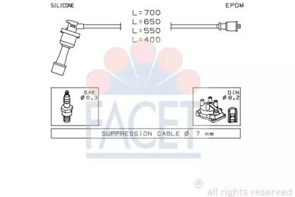 Facet 4.9401 Провода высоковольтные системы зажигания
