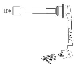 Bremi 6A82E51 Високовольтний провод