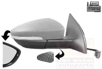 Van Wezel 5841818 Outer mirror assy Van Wezel 5841818 Outer mirror assy
