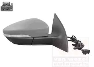 Van Wezel 5849808 Outer mirror assy Van Wezel 5849808 Outer mirror assy