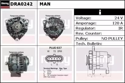 Remy DRA0242 Генератор Remy DRA0242 Генератор