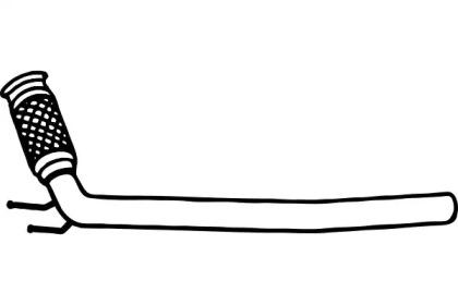 Fenno P7127 Exhaust pipe