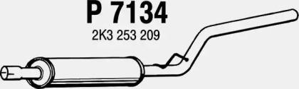 Fenno P7134 Muffler assy front Fenno P7134 Muffler assy front