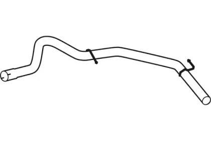 Fenno P7166 Exhaust pipe Fenno P7166 Exhaust pipe