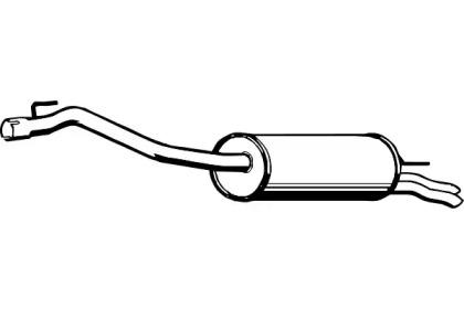 Fenno P7541 Глушник вихлопних газів кінцевий