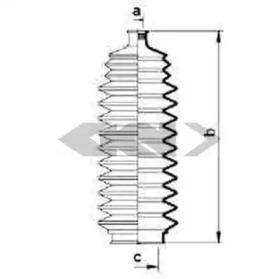 GKN-Spidan 83820 Пыльник рулевой рейки