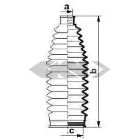 GKN-Spidan 83986 Пыльник рулевой рейки GKN-Spidan 83986 Пыльник рулевой рейки