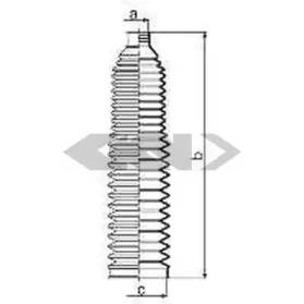 GKN-Spidan 83987 Пильник рульової рейки