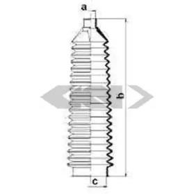 GKN-Spidan 83991 Пыльник рулевой рейки