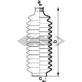 GKN-Spidan 84027 Пильник рульової рейки GKN-Spidan 84027 Пильник рульової рейки