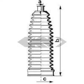 GKN-Spidan 84078 Пильник рульової рейки
