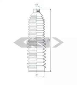 GKN-Spidan 84111 Пыльник рулевой рейки GKN-Spidan 84111 Пыльник рулевой рейки