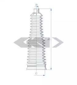 GKN-Spidan 84152 Пыльник рулевой рейки GKN-Spidan 84152 Пыльник рулевой рейки