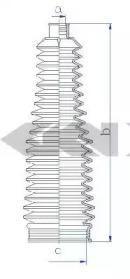 GKN-Spidan 84207 Пыльник рулевой рейки GKN-Spidan 84207 Пыльник рулевой рейки