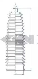 GKN-Spidan 84221 Пильник рульової рейки GKN-Spidan 84221 Пильник рульової рейки