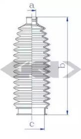 GKN-Spidan 84224 Пильник рульової рейки GKN-Spidan 84224 Пильник рульової рейки