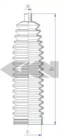 GKN-Spidan 84241 Пыльник рулевой рейки GKN-Spidan 84241 Пыльник рулевой рейки