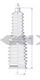 GKN-Spidan 84244 Пыльник рулевой рейки GKN-Spidan 84244 Пыльник рулевой рейки