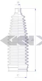 GKN-Spidan 84266 Пыльник рулевой рейки GKN-Spidan 84266 Пыльник рулевой рейки