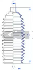 GKN-Spidan 84276 Пыльник рулевой рейки GKN-Spidan 84276 Пыльник рулевой рейки