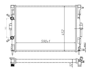 Wilmink Group WG1723290 Радіатор охолодження двигуна
