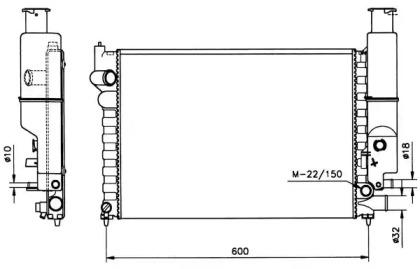 Wilmink Group WG1723527 Радіатор охолодження двигуна