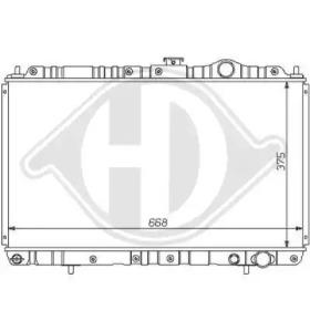 Diederichs 8122125 Радіатор охолодження двигуна