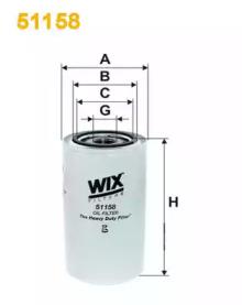 Wix Filters 51158 Фильтр масляный