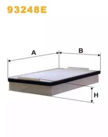 Wix Filters 93248E Фільтр салона Wix Filters 93248E Фільтр салона