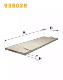 Wix Filters 93502E Фільтр салону