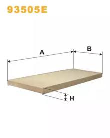 Wix Filters 93505E Фільтр салону