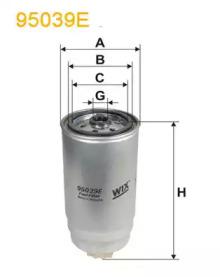 Wix Filters 95039E Фильтр топливный