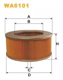 Wix Filters WA6101 Air filter Wix Filters WA6101 Air filter