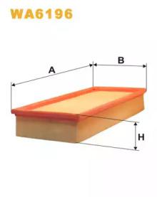 Wix Filters WA6196 Air filter Wix Filters WA6196 Air filter