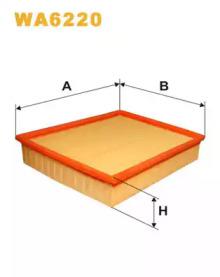 Wix Filters WA6220 Фільтр повітряний Wix Filters WA6220 Фільтр повітряний