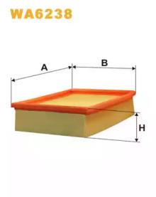 Wix Filters WA6238 Air filter Wix Filters WA6238 Air filter