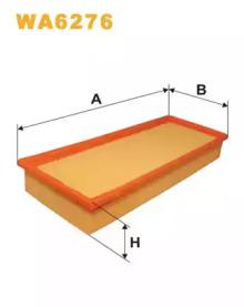 Wix Filters WA6276 Фільтр повітряний Wix Filters WA6276 Фільтр повітряний