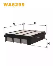 Wix Filters WA6299 Фільтр повітряний