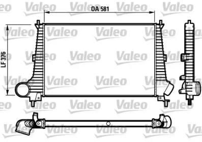 Valeo 817275 Інтеркулер Valeo 817275 Інтеркулер