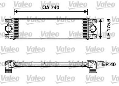 Valeo 817637 Інтеркулер Valeo 817637 Інтеркулер
