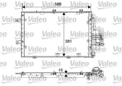Valeo 817843 Випаровувач кондиціонера Valeo 817843 Випаровувач кондиціонера