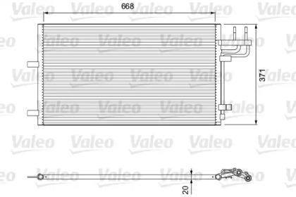 Valeo 818046 Конденсер Valeo 818046 Конденсер