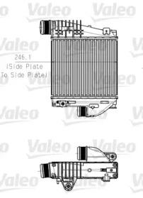 Valeo 818290 Інтеркулер Valeo 818290 Інтеркулер
