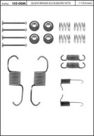 Kawe 105-0696 Spring set disc brake Kawe 105-0696 Spring set disc brake