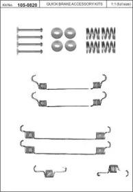 Kawe 105-0820 Spring set disc brake