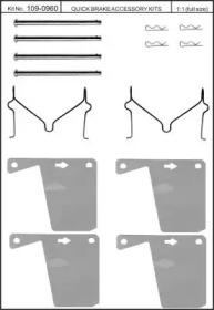 Kawe 109-0960 Spring set disc brake Kawe 109-0960 Spring set disc brake