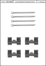 Kawe 109-0969 Spring set disc brake Kawe 109-0969 Spring set disc brake